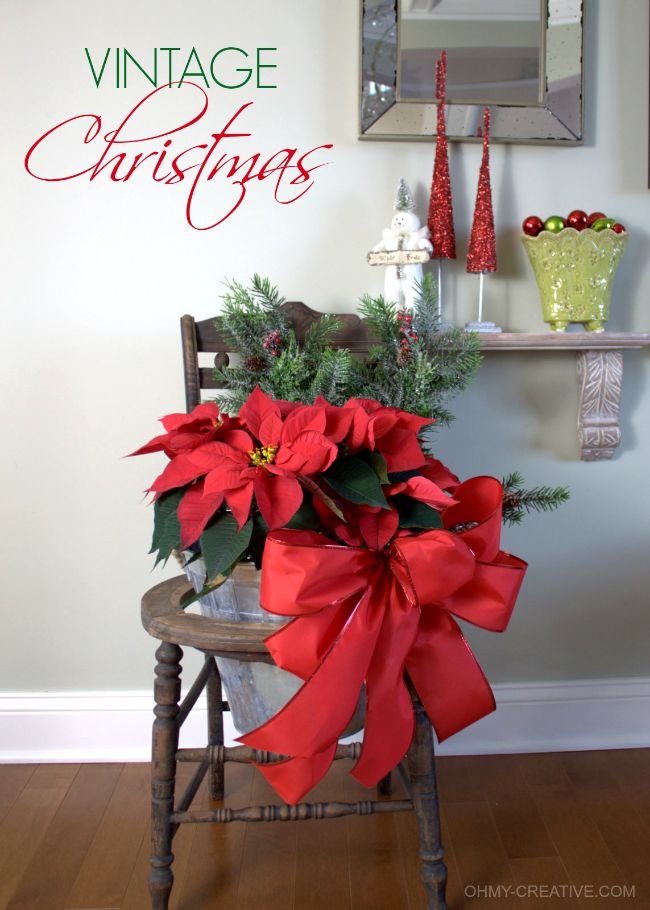 Upcycled Holiday Chair