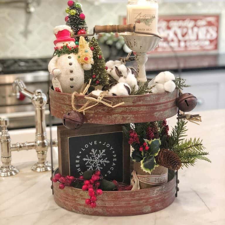 Vintage Country Tray