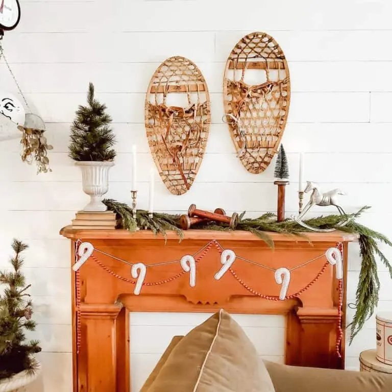 Vintage Mantel Display