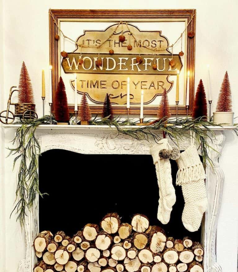 Vintage Mantel Style