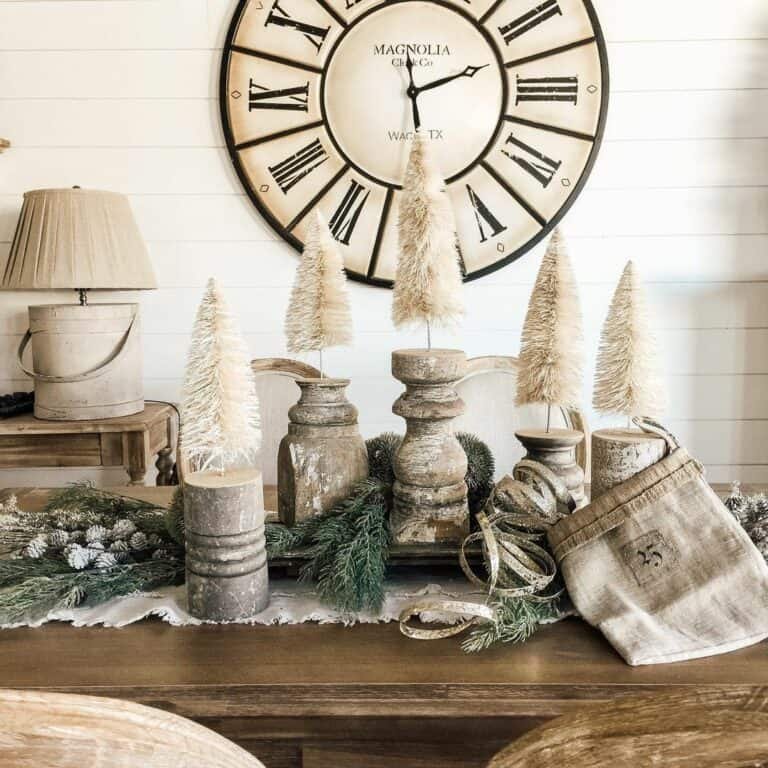Vintage Post Centerpieces
