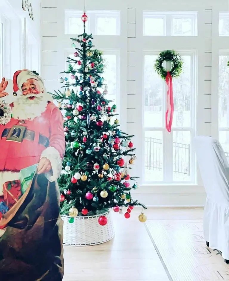 Vintage Santa Cutout