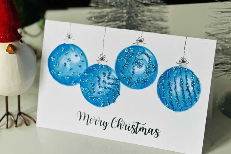 Watercolor Christmas Cards