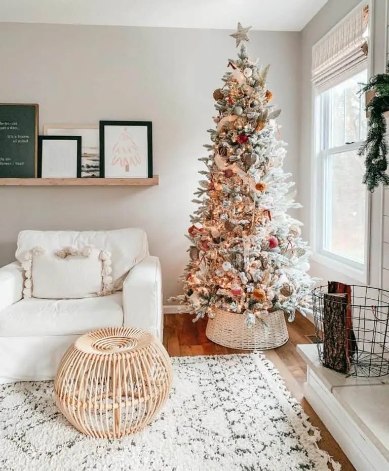 White Chair Setup