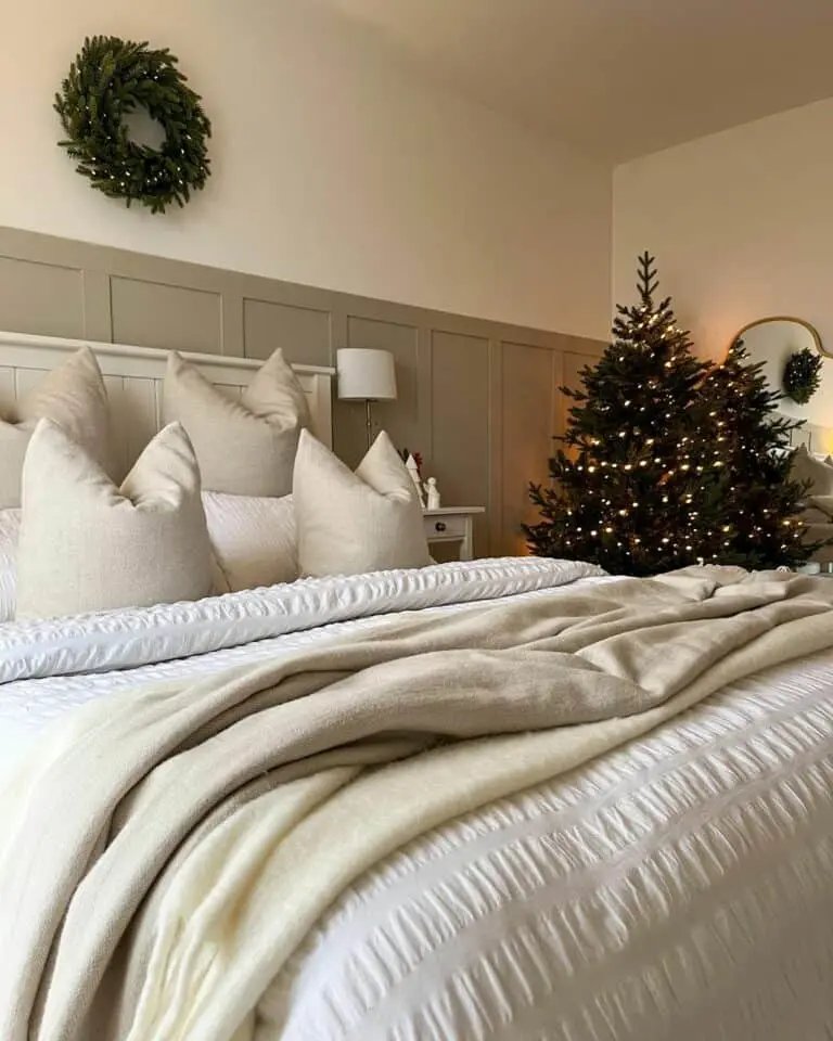 White Christmas Bedroom