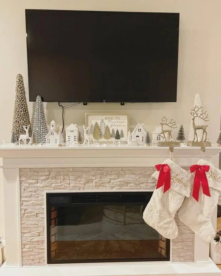 White Christmas Village