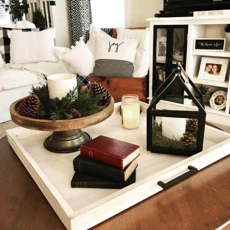 White Drawer Display