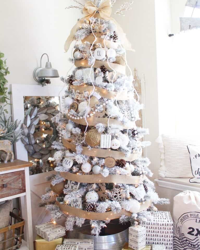 White Gold Gift Wrapping