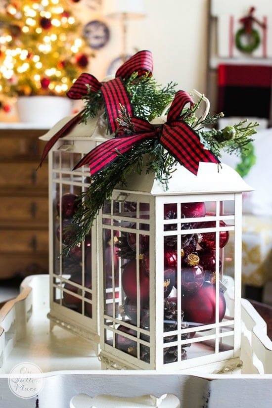 White Table Lanterns