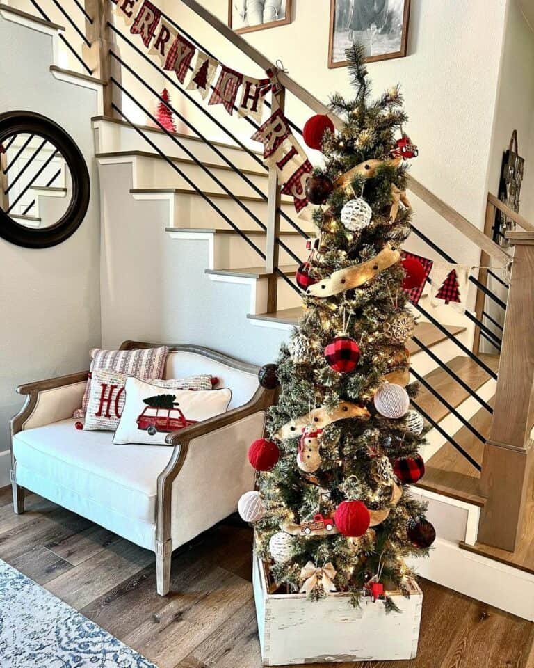 Wood Staircase Seating