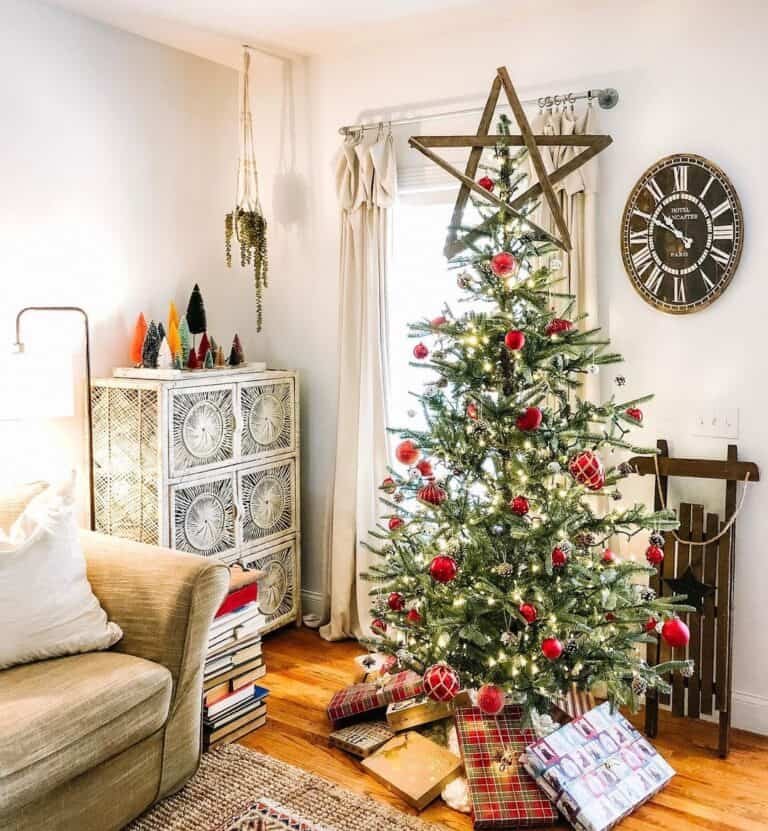 Wood Star Topper