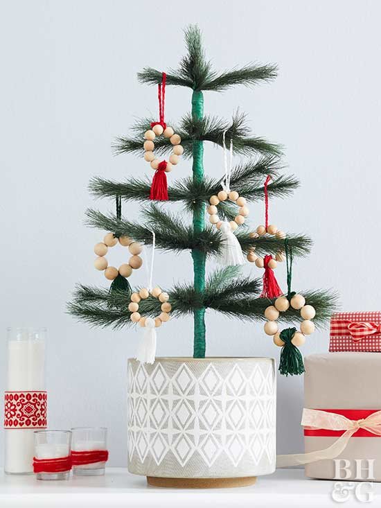 Wooden Bead Ornaments