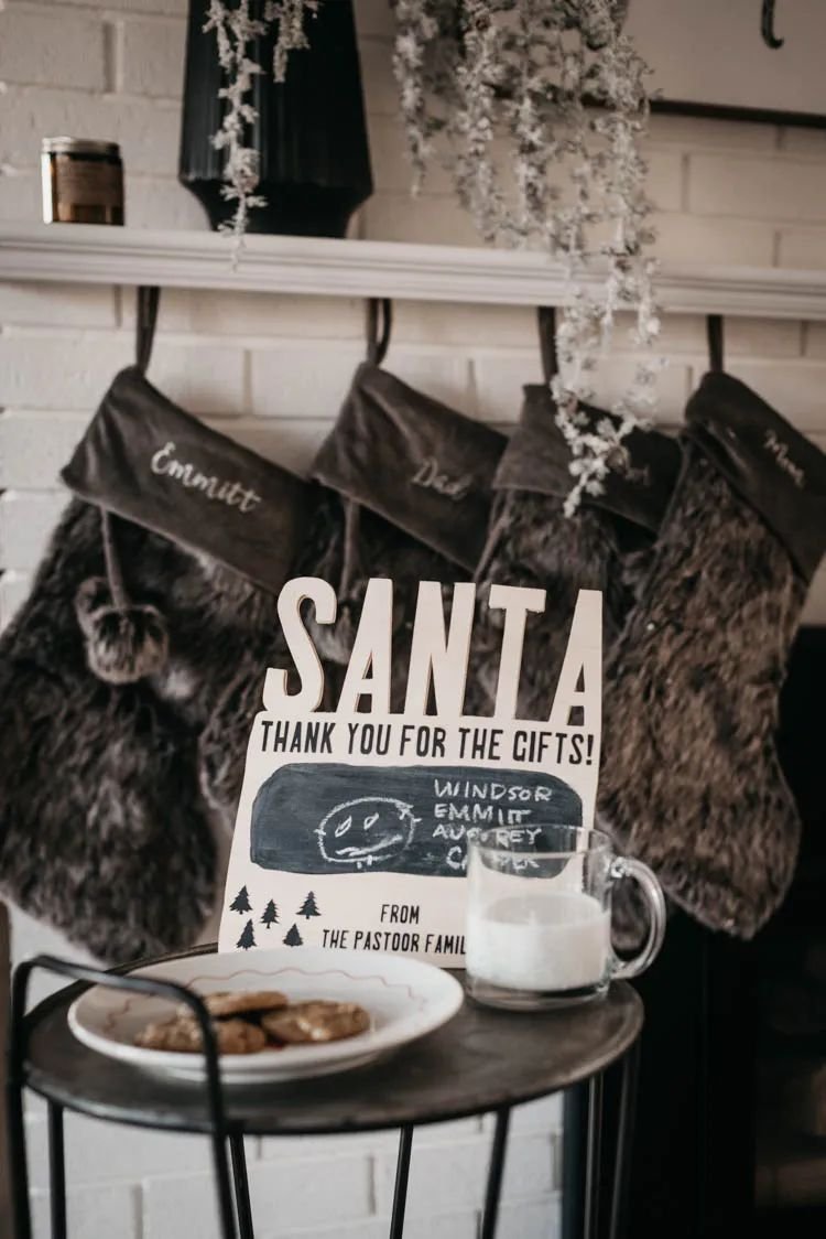 Wooden Christmas Eve Sign