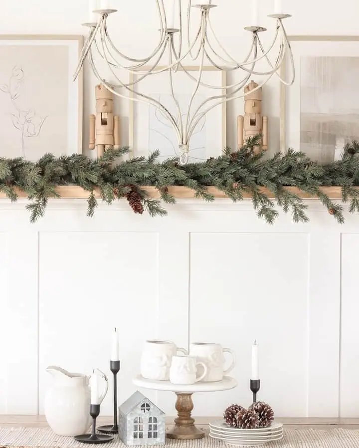 Wooden Nutcracker Shelf
