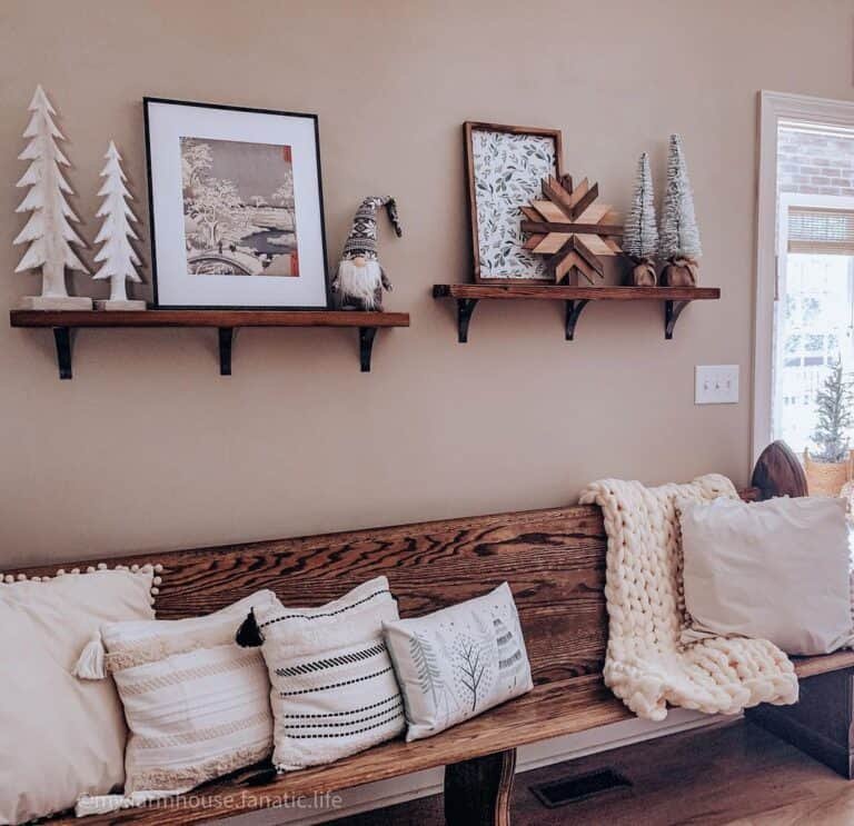 Wooden Shelf Displays