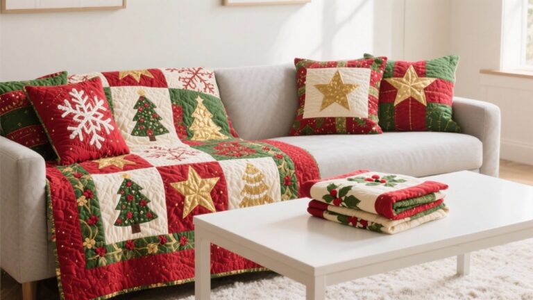 17 Festive Christmas Quilt Patterns to Brighten Your Holiday Home