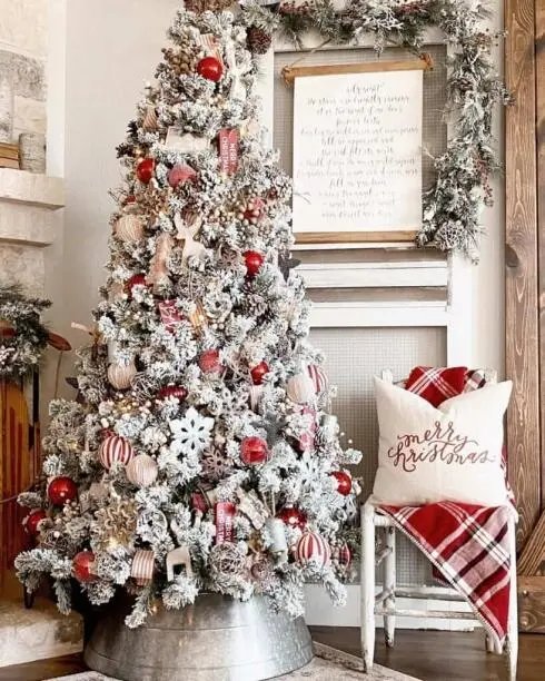 Flocked Tree Setup