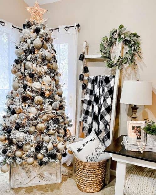 Ladder Christmas Display
