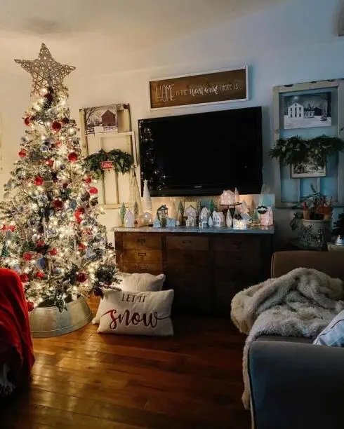 Maximalist Christmas Display