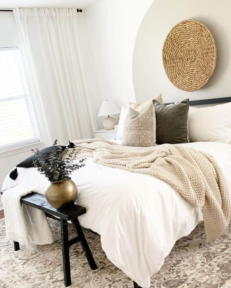 Neutral Bedroom Setup