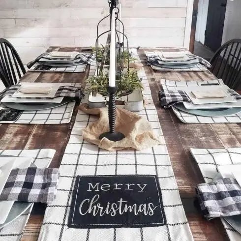 Patterned Fabric Tables