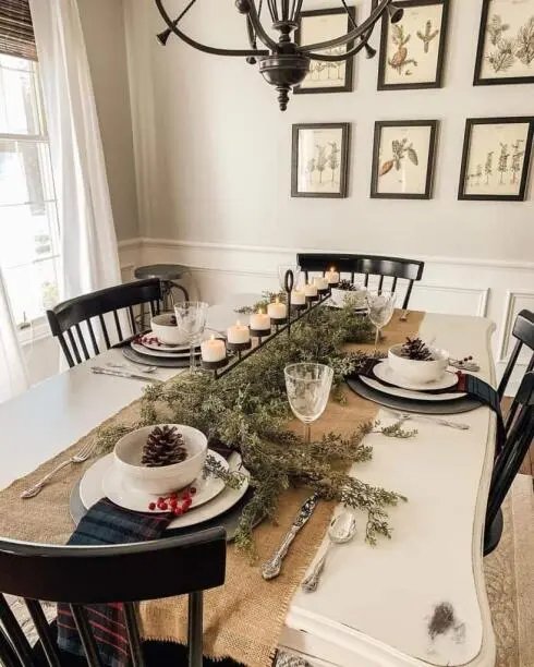 Pine Cone Bowl Centerpieces