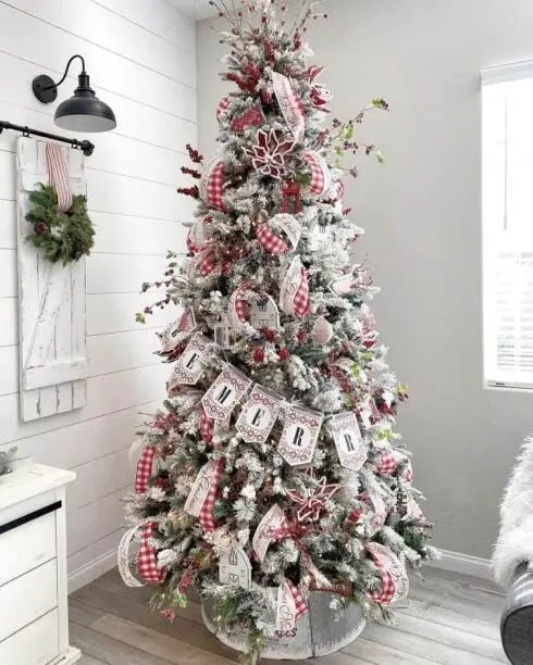 Red Plaid Ribbons