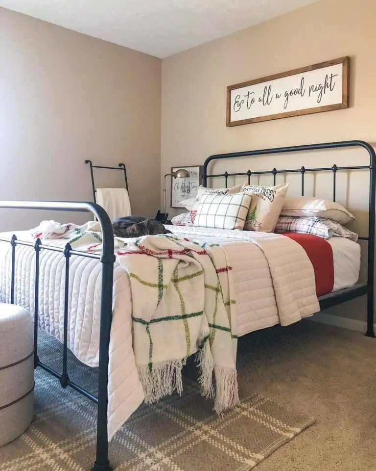 Red White Christmas Sheets