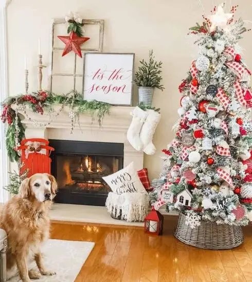 Red White Tree