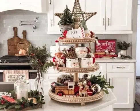 Tiered Tray Display