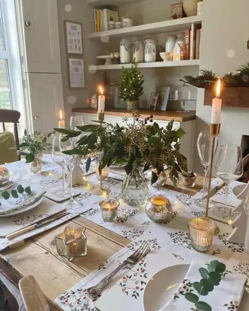 Vintage Cottage Centerpieces