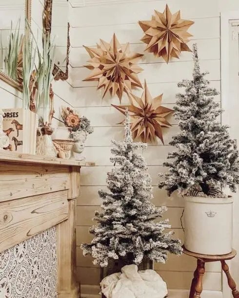 Vintage Stool Display