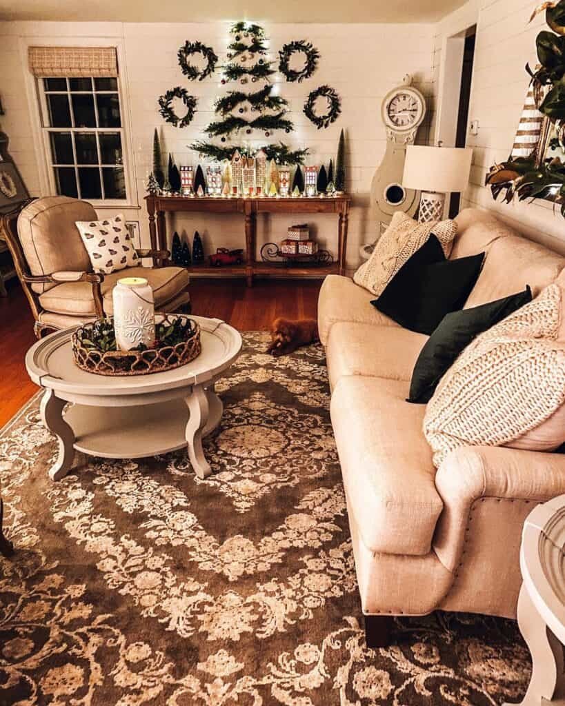 Wall-Mounted Christmas Trees