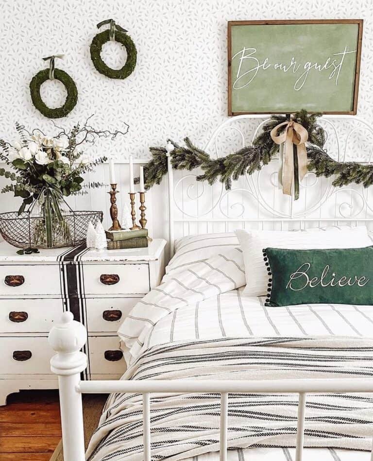 White Bedroom Elements