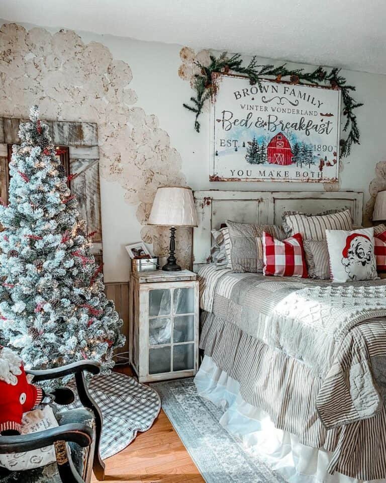 White Rustic Quilt