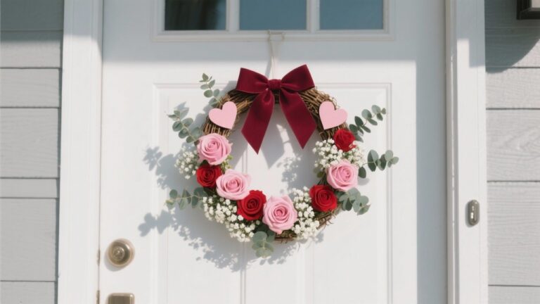 20 Beautiful Valentine's Day Wreath Ideas to Decorate Your Front Door