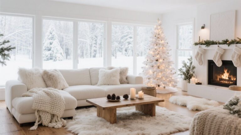 21 Cozy Winter Wonderland Living Room Ideas That'll Transform Your Space