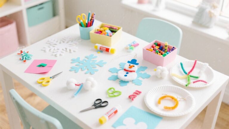 27 Easy Winter Crafts for Kids to Make at Home