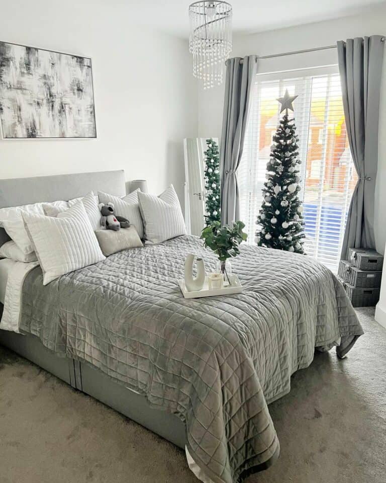 Bedroom Christmas Trees