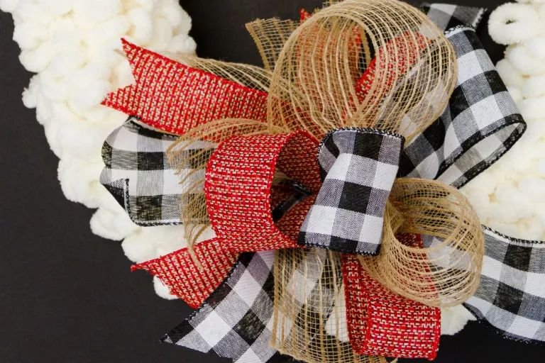 Buffalo Plaid Wreath