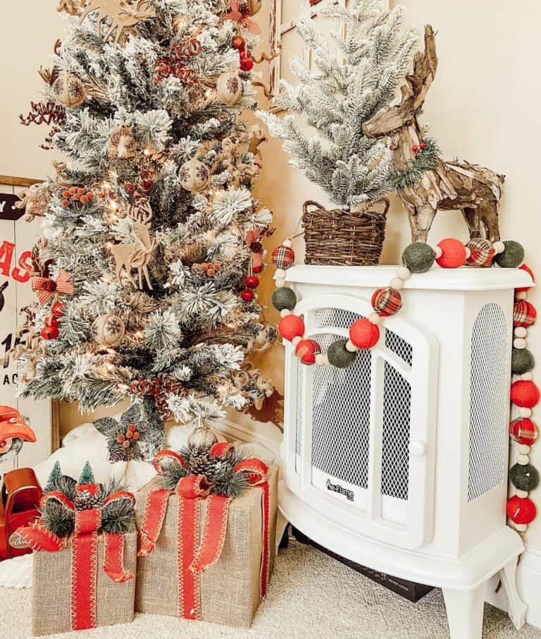 Christmas Fireplace Garland