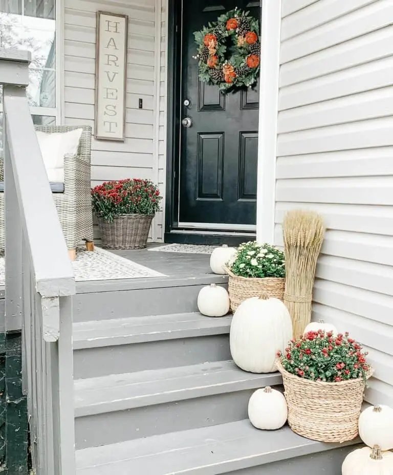 Fall Porch Display