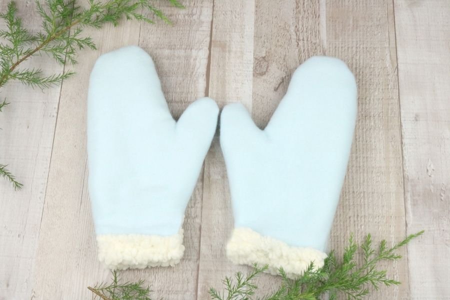 Fleece Sherpa Mittens