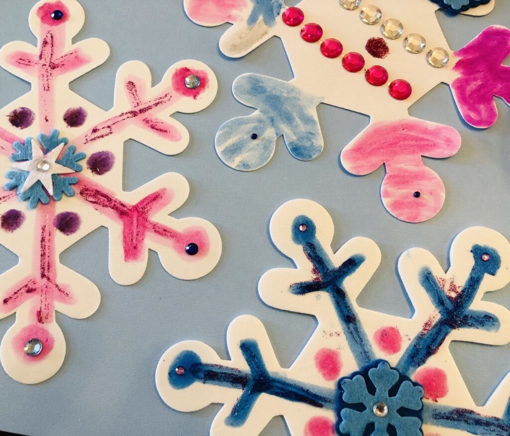 Foam Snowflake Crafts