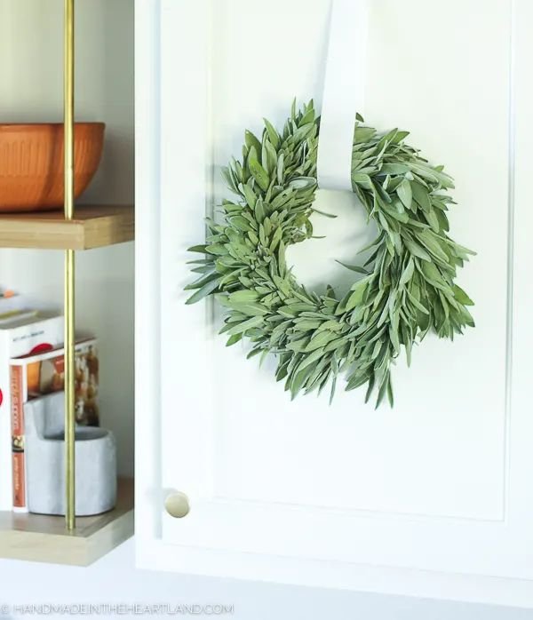 Fresh Sage Wreath