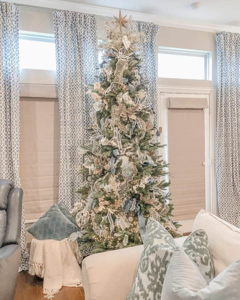 Gray Christmas Tree