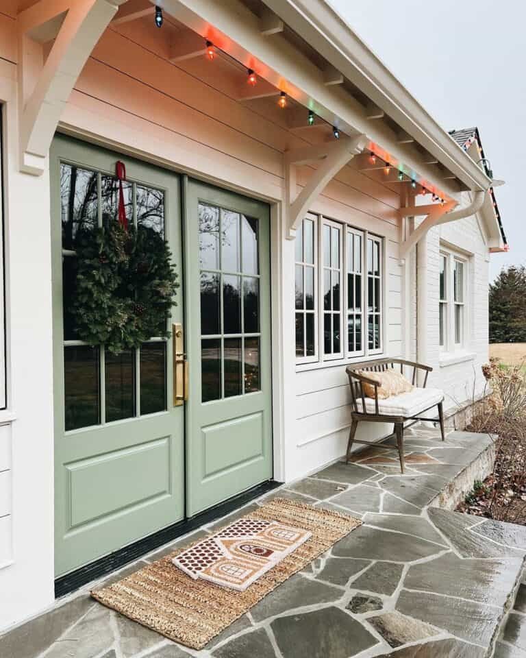 Green Cottage Wreath