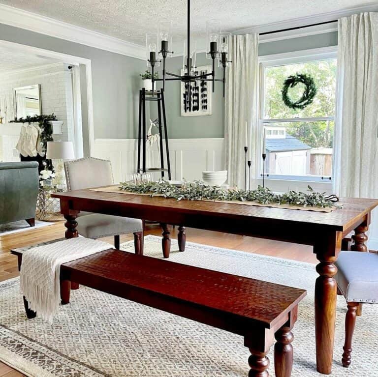 Holiday Table Garland