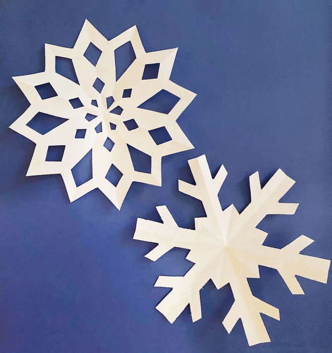 Paper Snowflake Cutting