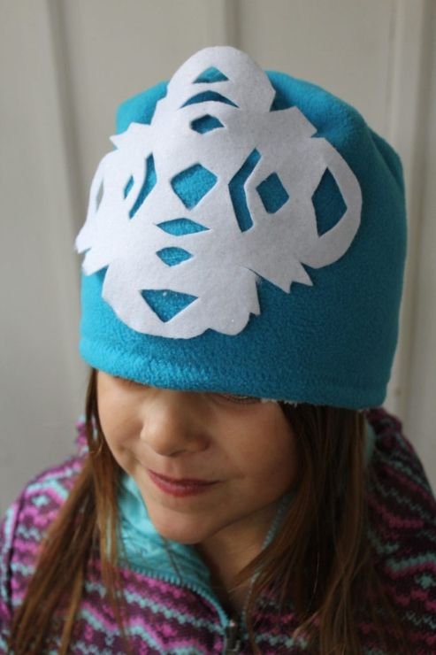Snowflake Paper Hat